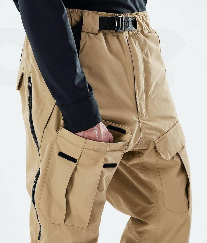 Khaki Men's Dope Antek 2020 Snowboard Pants | India_D1582