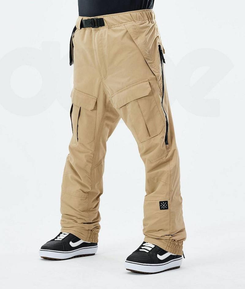 Khaki Men\'s Dope Antek 2020 Snowboard Pants | India_D1582