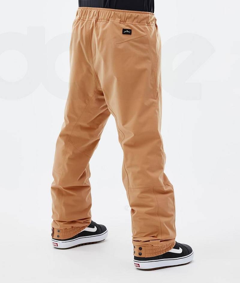 Khaki Men's Dope Blizzard Snowboard Pants | India_D1320