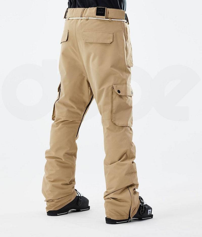 Khaki Men's Dope Iconic 2021 Ski Pants | India_D1034