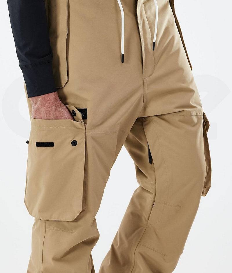 Khaki Men's Dope Iconic 2021 Ski Pants | India_D1034