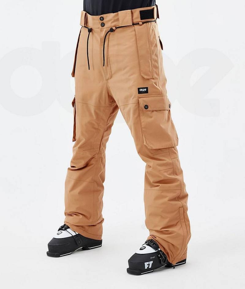 Khaki Men\'s Dope Iconic Ski Pants | India_D1657