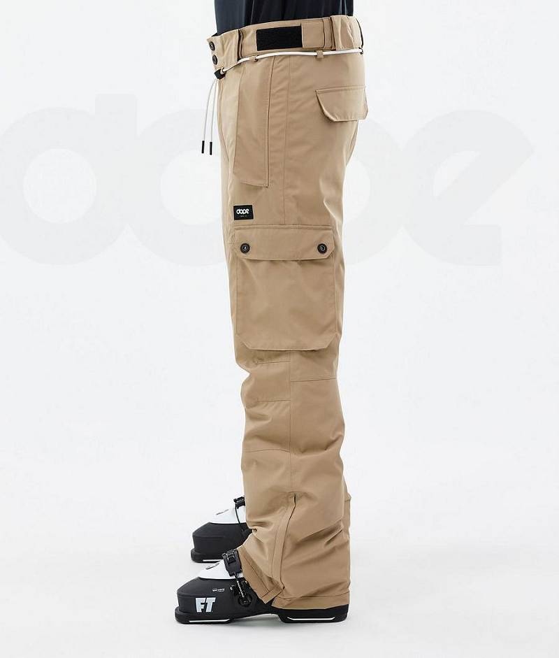 Khaki Men's Dope Iconic Ski Pants | India_D2272