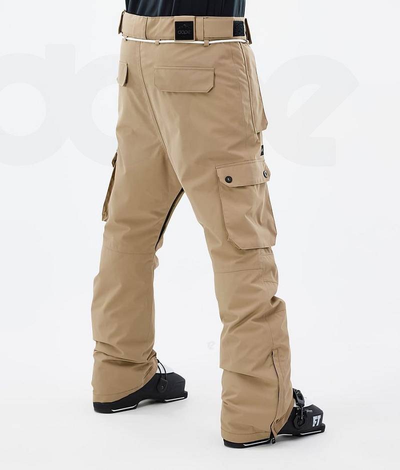 Khaki Men's Dope Iconic Ski Pants | India_D2272