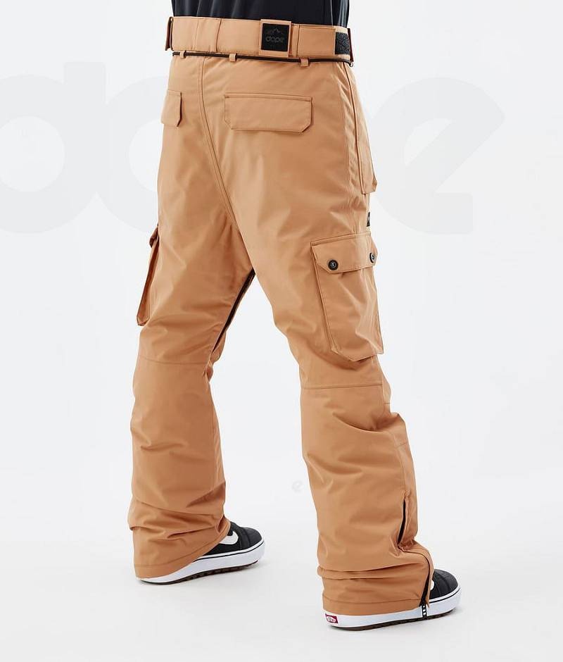 Khaki Men's Dope Iconic Snowboard Pants | India_D2203