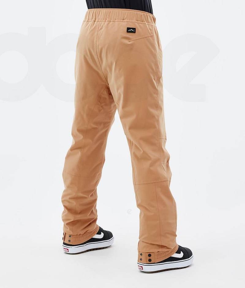 Khaki Women's Dope Blizzard W Snowboard Pants | India_D1783