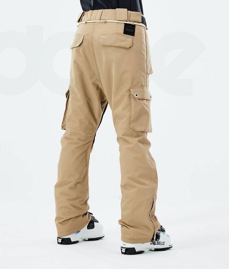 Khaki Women's Dope Iconic W 2021 Ski Pants | India_D1716