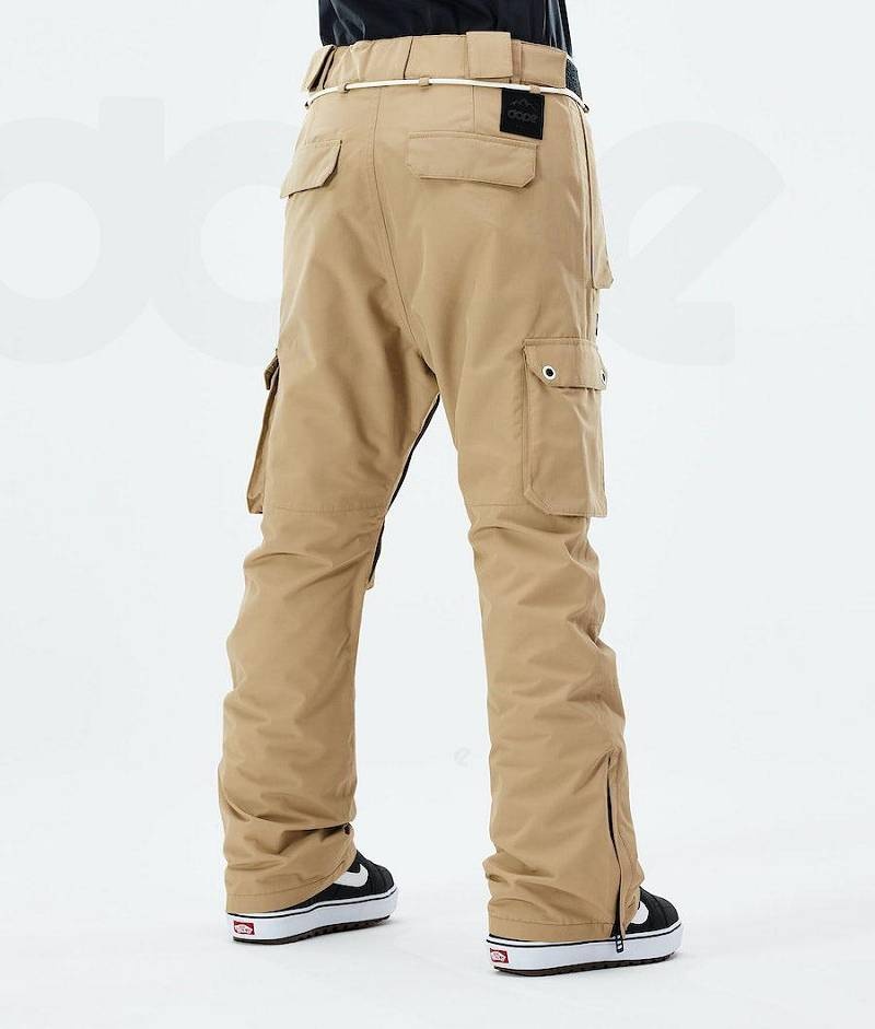 Khaki Women's Dope Iconic W 2021 Snowboard Pants | India_D1400