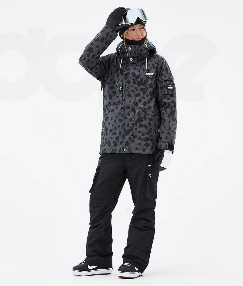 Leopard Women's Dope Adept W Snowboard Jackets | India_D2165