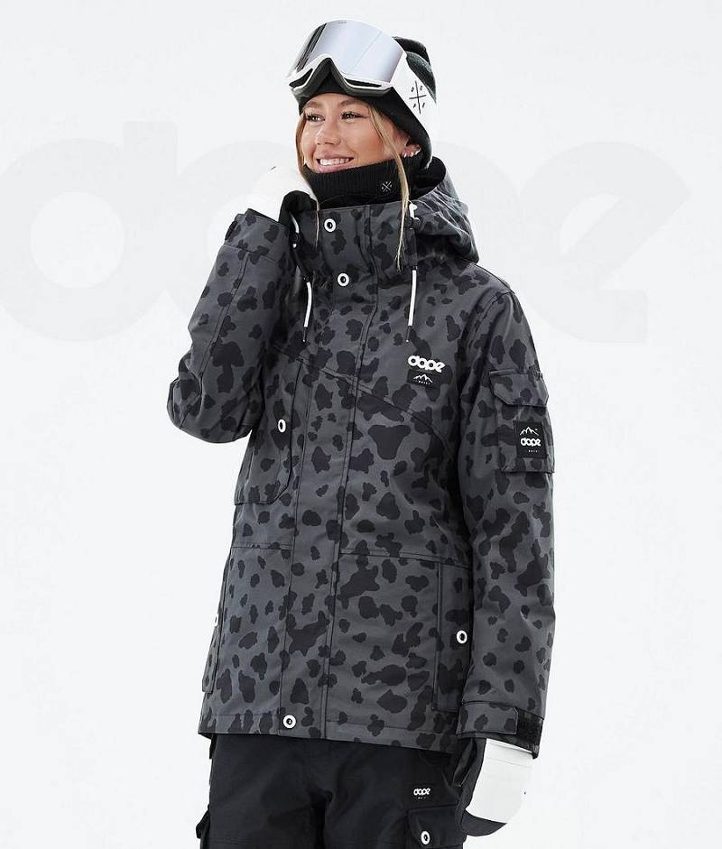 Leopard Women\'s Dope Adept W Snowboard Jackets | India_D2165