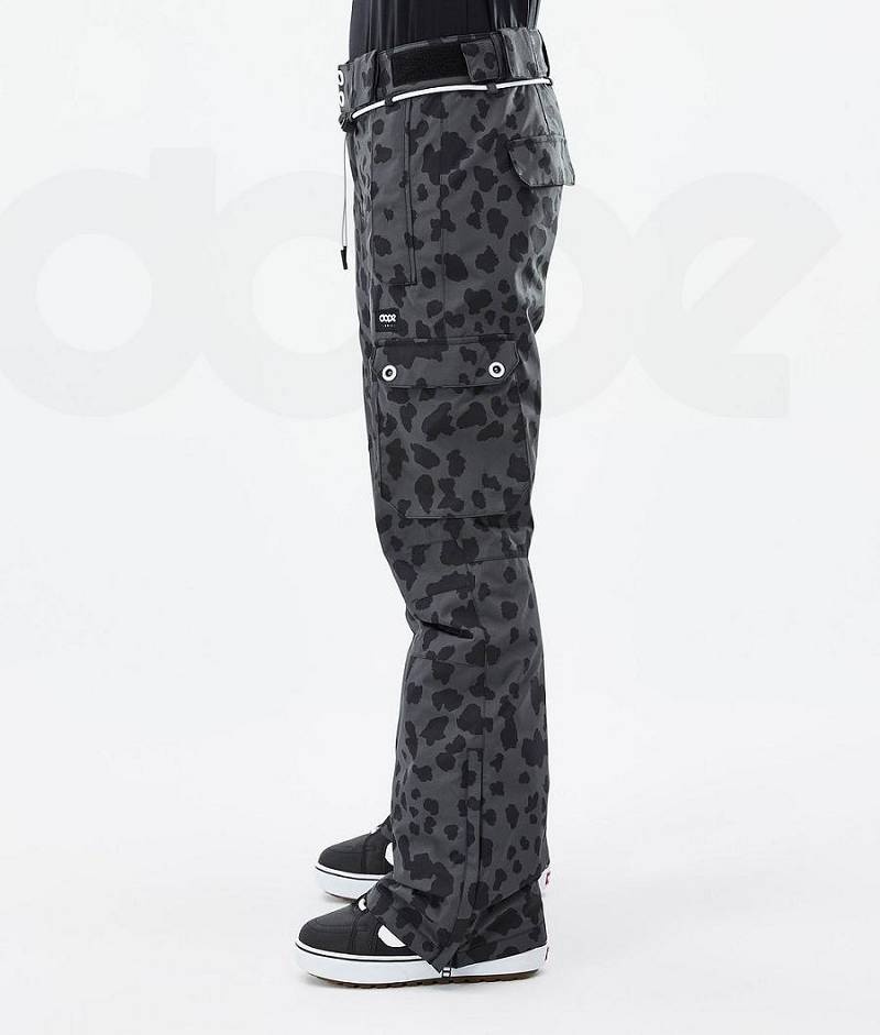 Leopard Women's Dope Iconic W Snowboard Pants | India_D1042