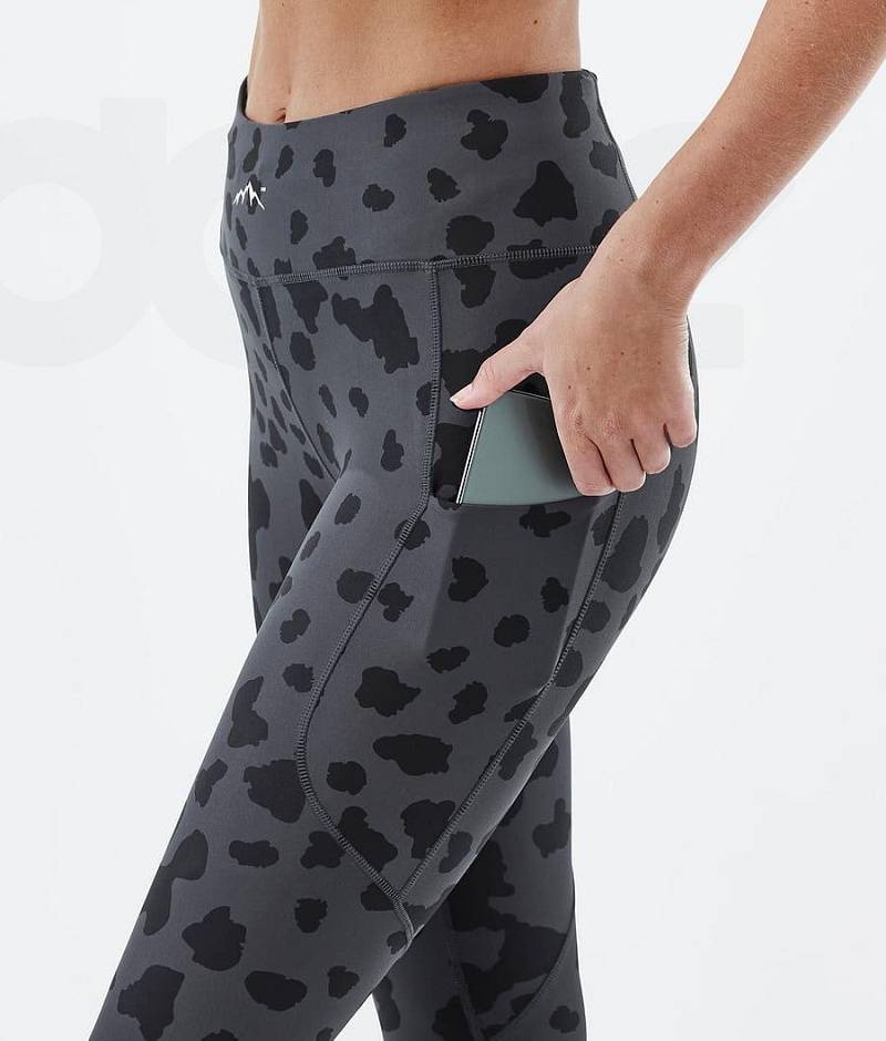 Leopard Women's Dope Lofty Tech Leggings | India_D1531