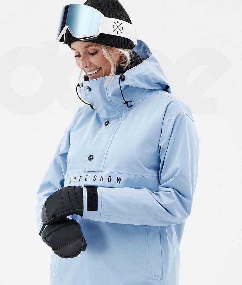 Light Blue Women's Dope Legacy W Ski Jackets | India_D1845