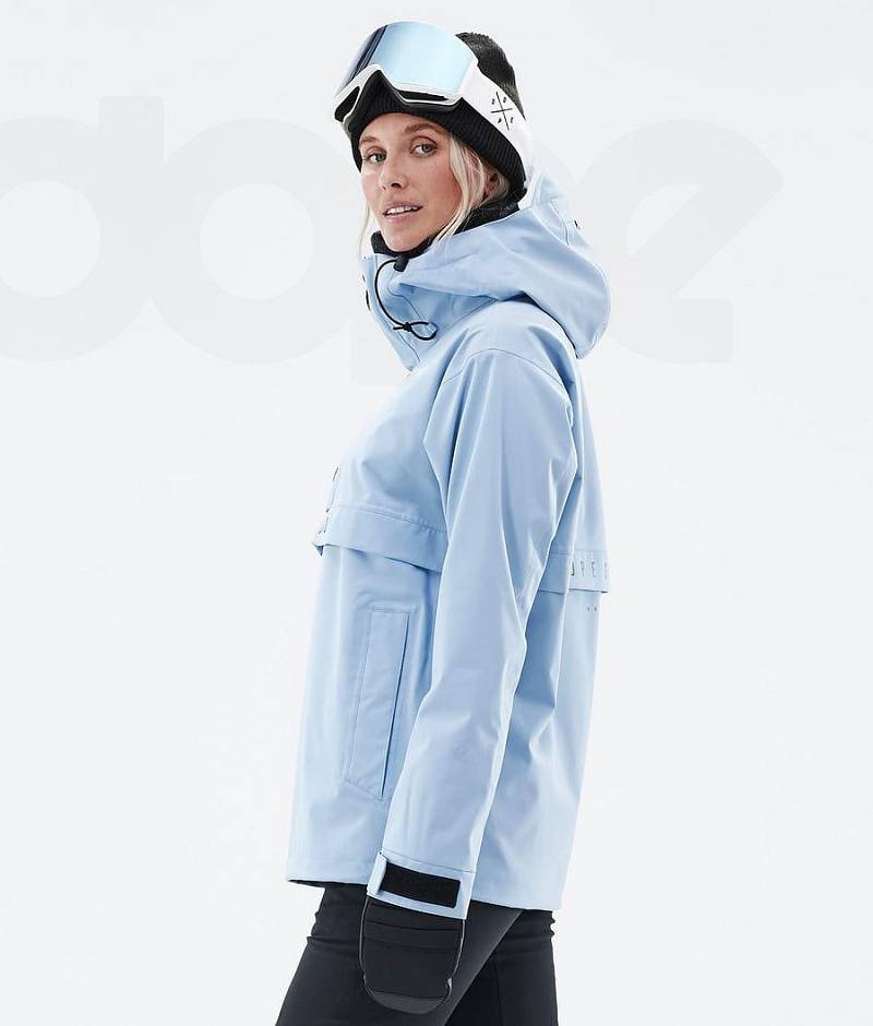 Light Blue Women's Dope Legacy W Ski Jackets | India_D1845