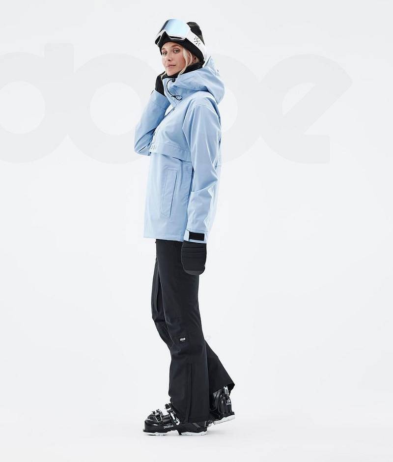 Light Blue Women's Dope Legacy W Ski Jackets | India_D1845