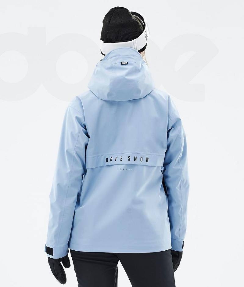 Light Blue Women's Dope Legacy W Ski Jackets | India_D1845