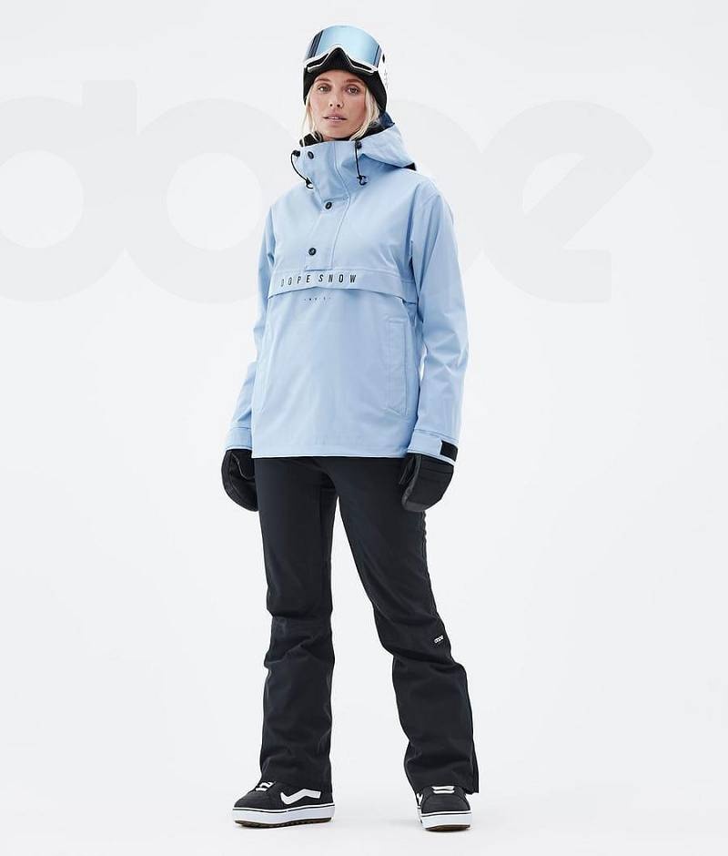 Light Blue Women's Dope Legacy W Snowboard Jackets | India_D2225