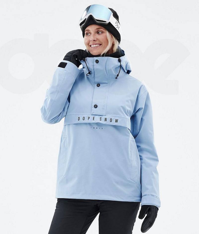 Light Blue Women\'s Dope Legacy W Snowboard Jackets | India_D2225