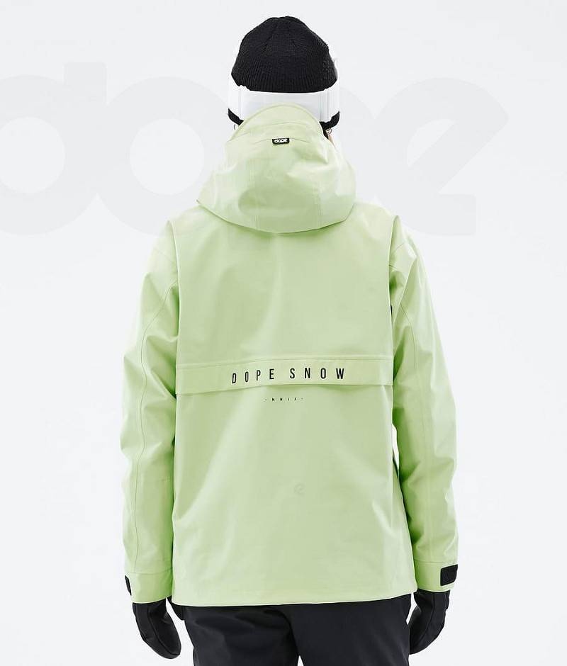 Light Green Women's Dope Legacy W Ski Jackets | India_D2375