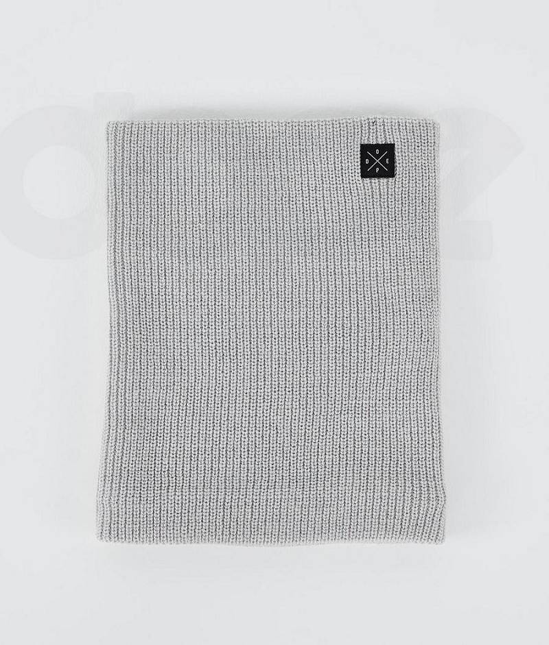 Light Grey Men\'s Dope 2X-UP Knitted Facemasks | India_D1463