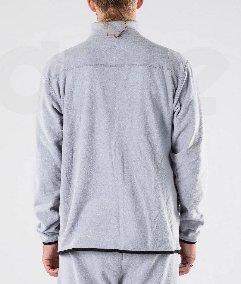 Light Grey Men's Dope Loyd Fleece | India_D1955