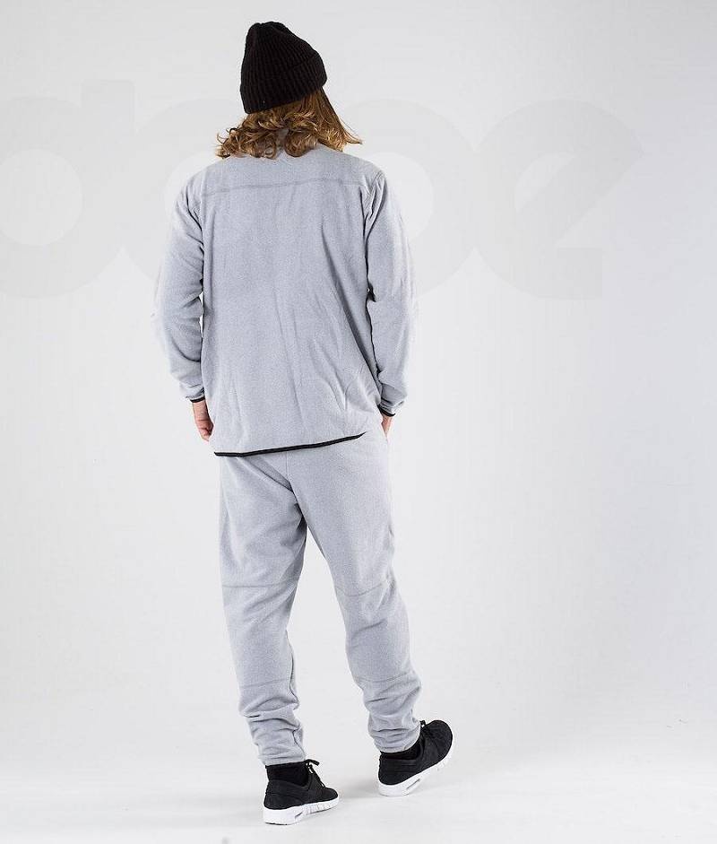 Light Grey Men's Dope Loyd Fleece | India_D1955