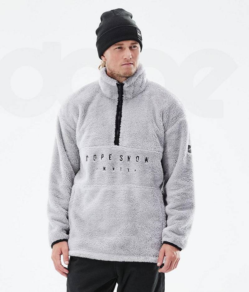 Light Grey Men\'s Dope Pile 2021 Fleece | India_D2199