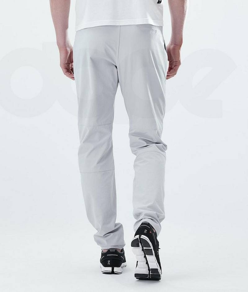 Light Grey Men's Dope Rover Tech Outdoor Pants | India_D1414