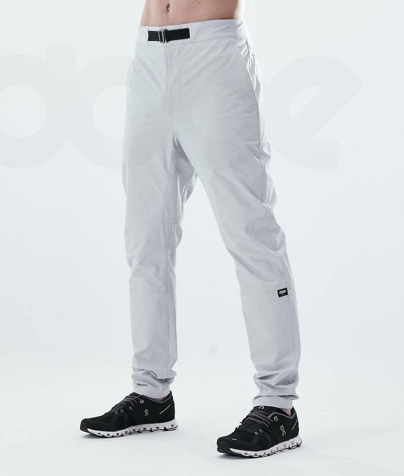 Light Grey Men's Dope Rover Tech Outdoor Pants | India_D1414