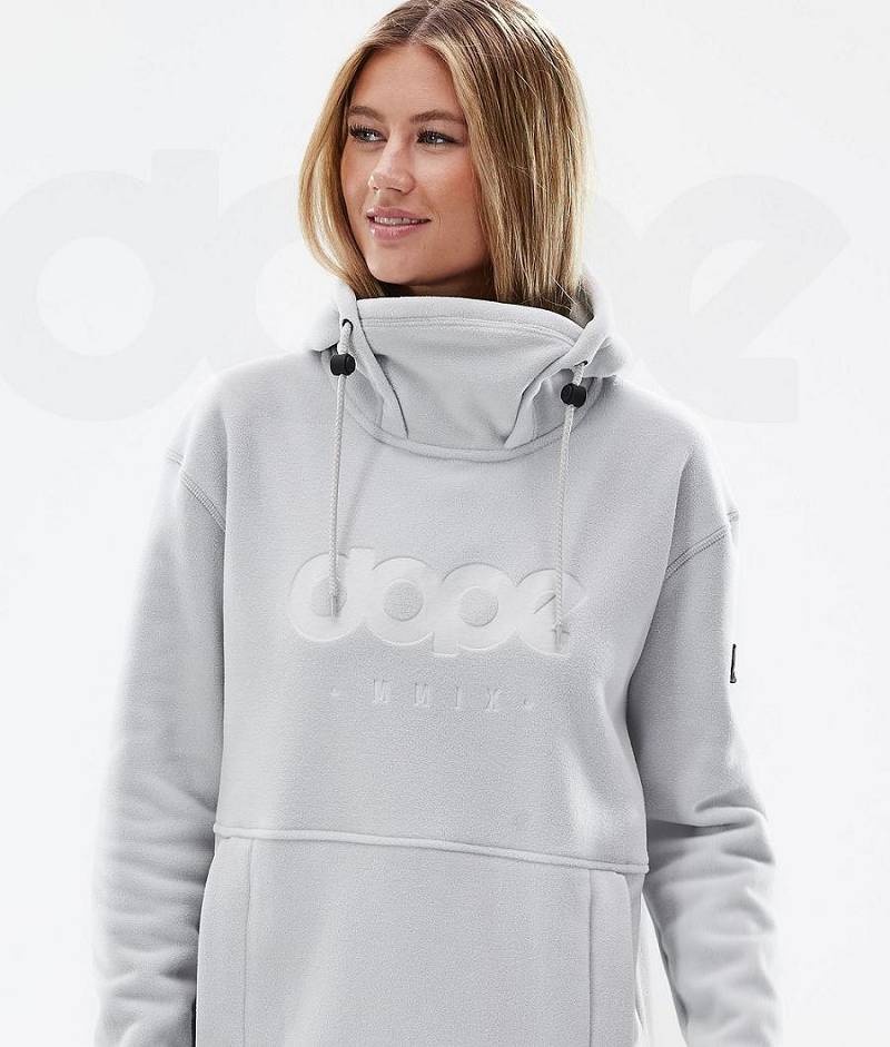 Light Grey Women's Dope Cozy II W Fleece | India_D2154