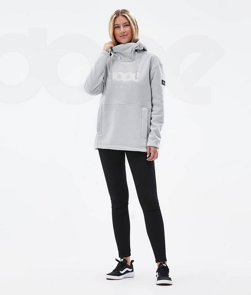 Light Grey Women's Dope Cozy II W Fleece | India_D2154