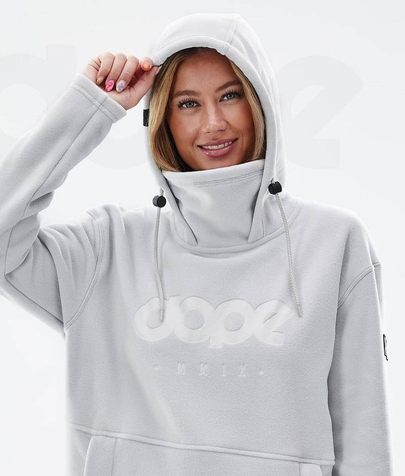 Light Grey Women's Dope Cozy II W Fleece | India_D2154