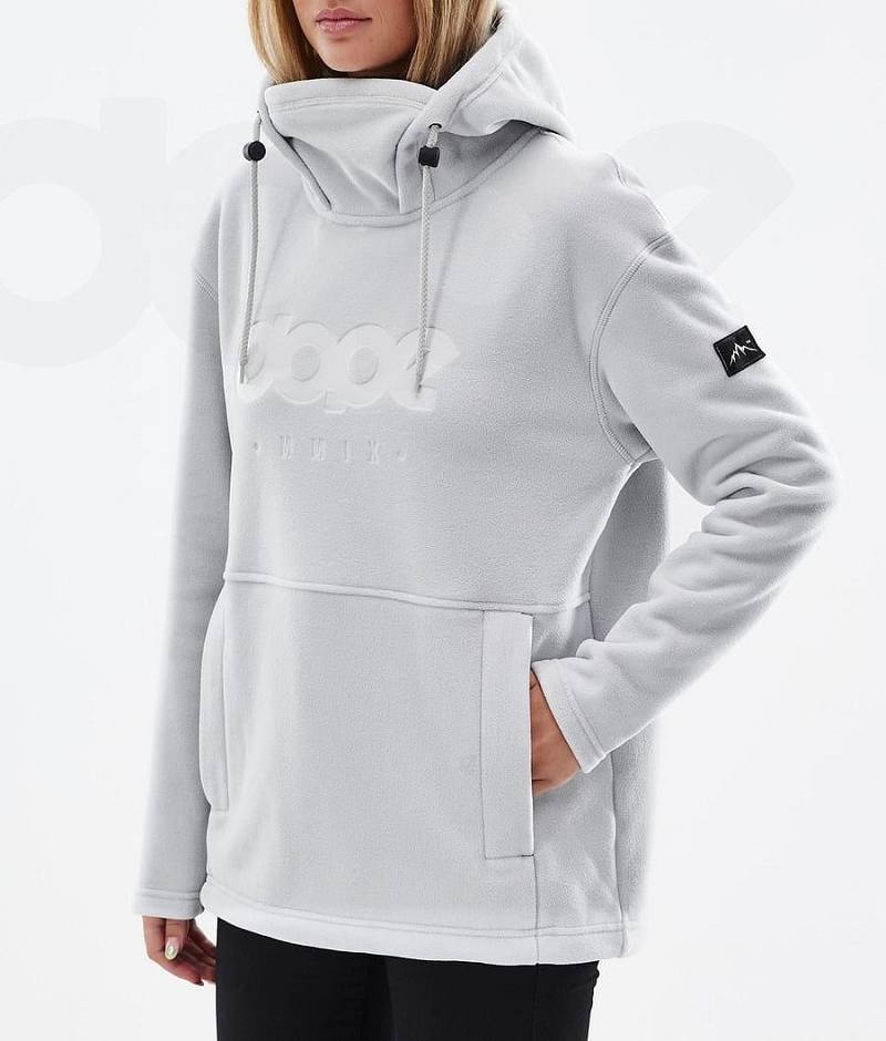 Light Grey Women's Dope Cozy II W Fleece | India_D2154