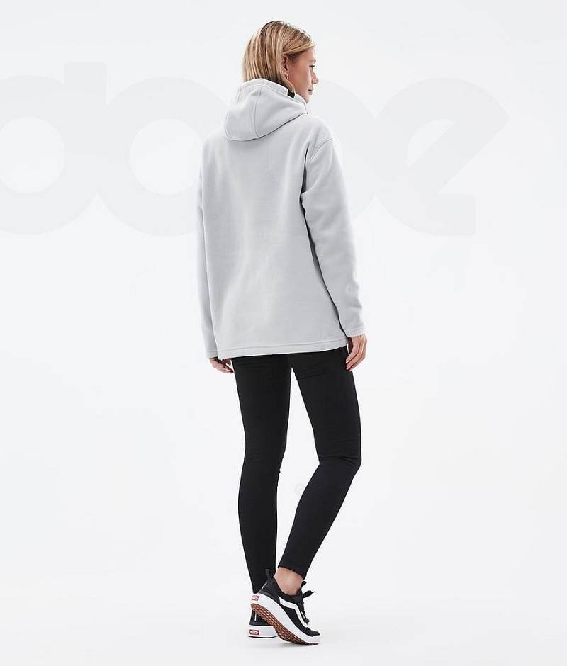 Light Grey Women's Dope Cozy II W Fleece | India_D2154