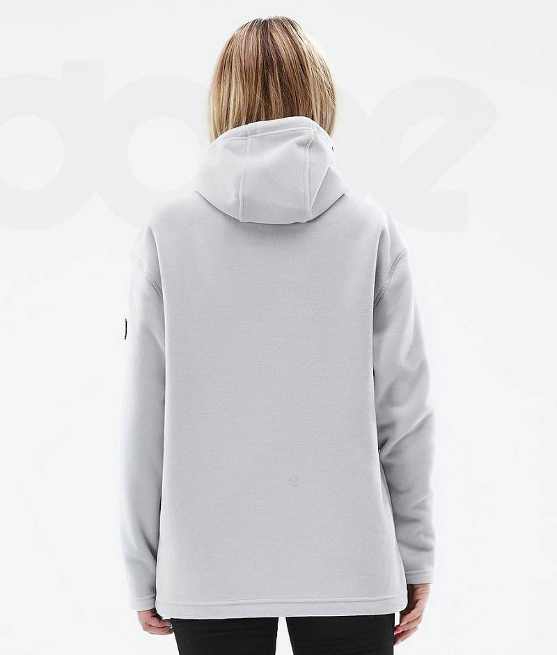 Light Grey Women's Dope Cozy II W Fleece | India_D2154