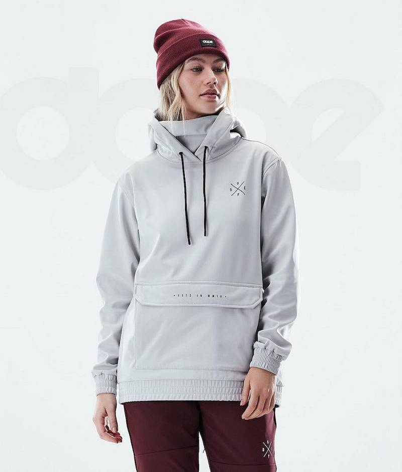 Light Grey Women\'s Dope Nomad W Outdoor Jackets | India_D1630