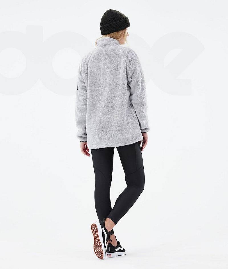 Light Grey Women's Dope Pile W 2021 Fleece | India_D1094