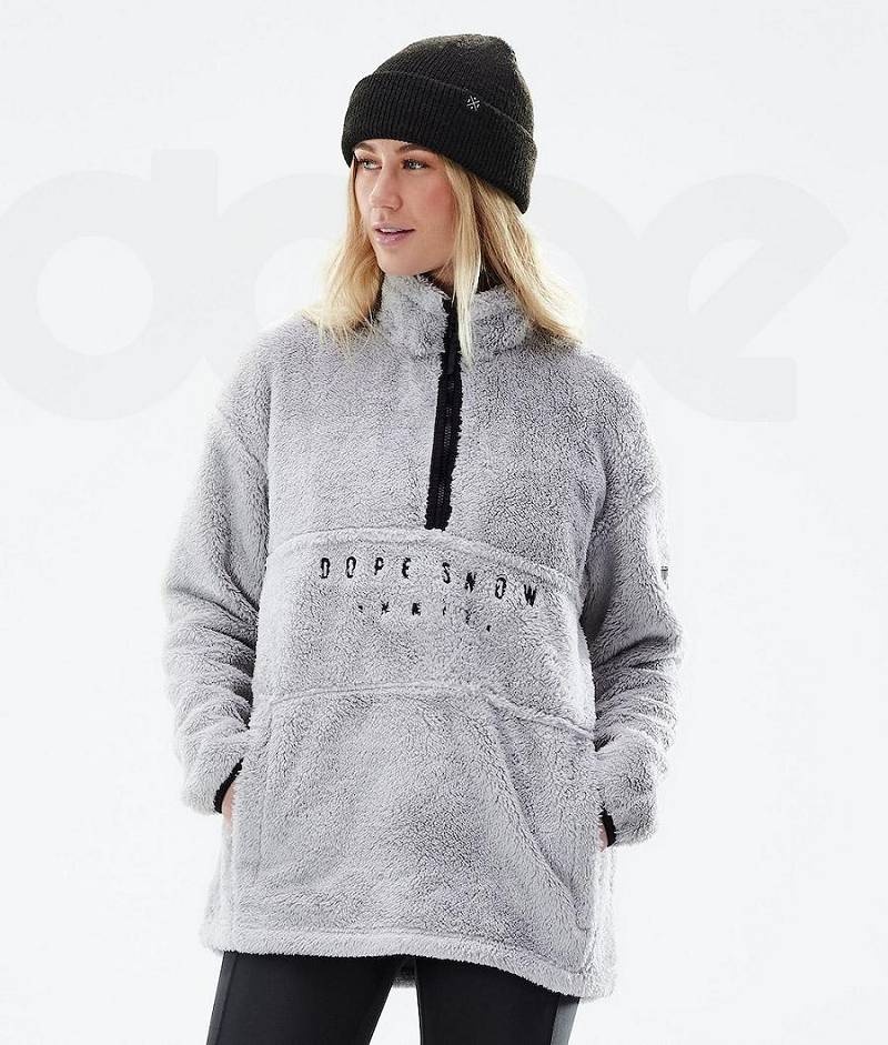 Light Grey Women\'s Dope Pile W 2021 Fleece | India_D1094