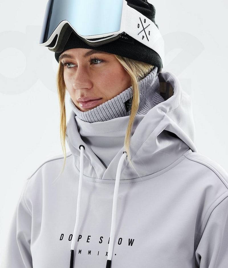 Light Grey Women's Dope Yeti 2021 Ski Jackets | India_D2410