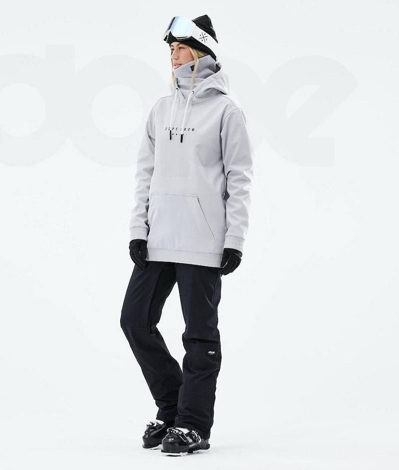 Light Grey Women's Dope Yeti 2021 Ski Jackets | India_D2410