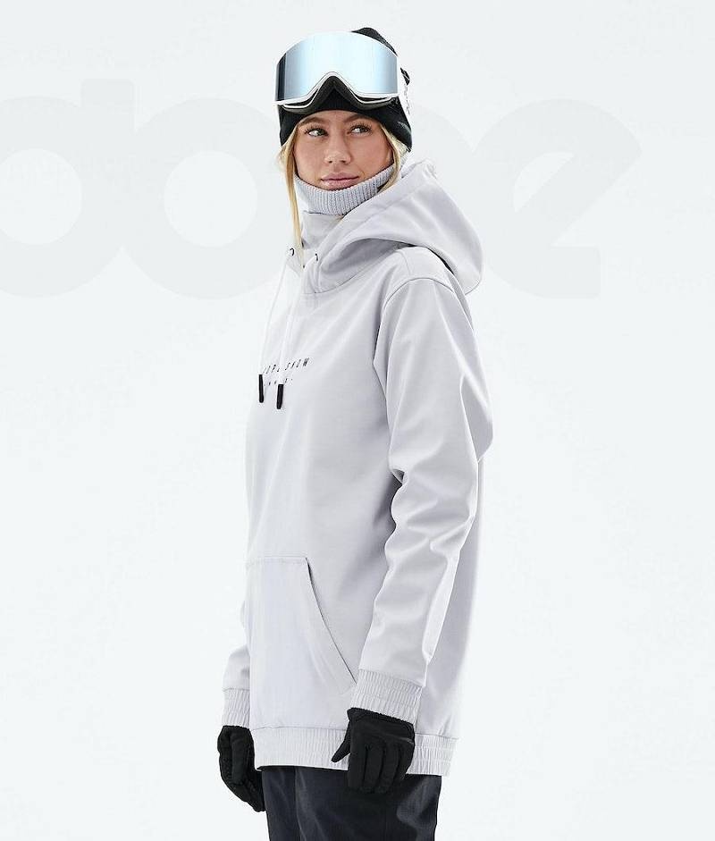 Light Grey Women's Dope Yeti 2021 Ski Jackets | India_D2410