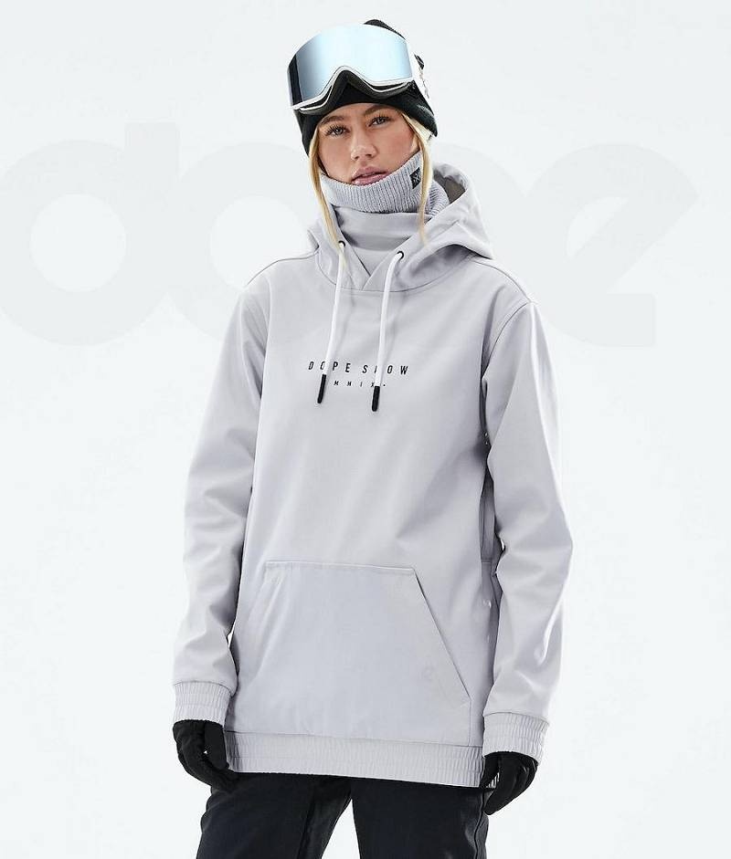 Light Grey Women's Dope Yeti W 2021 Snowboard Jackets | India_D1967