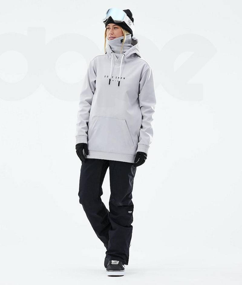 Light Grey Women's Dope Yeti W 2021 Snowboard Jackets | India_D1967