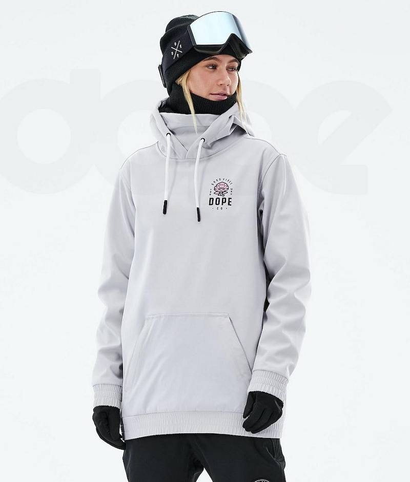 Light Grey Women's Dope Yeti W 2021 Snowboard Jackets | India_D1952