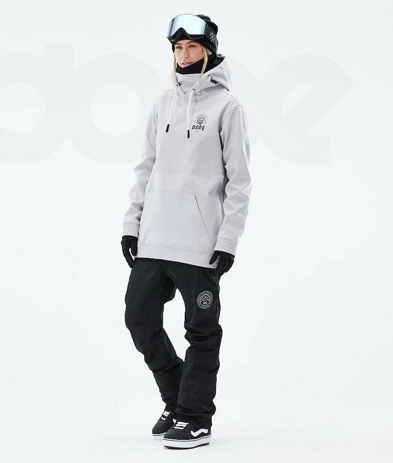 Light Grey Women's Dope Yeti W 2021 Snowboard Jackets | India_D1952