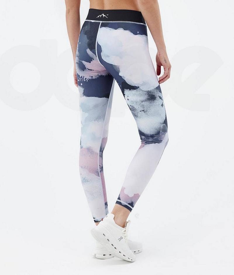 Navy Women's Dope Razor Leggings | India_D2250