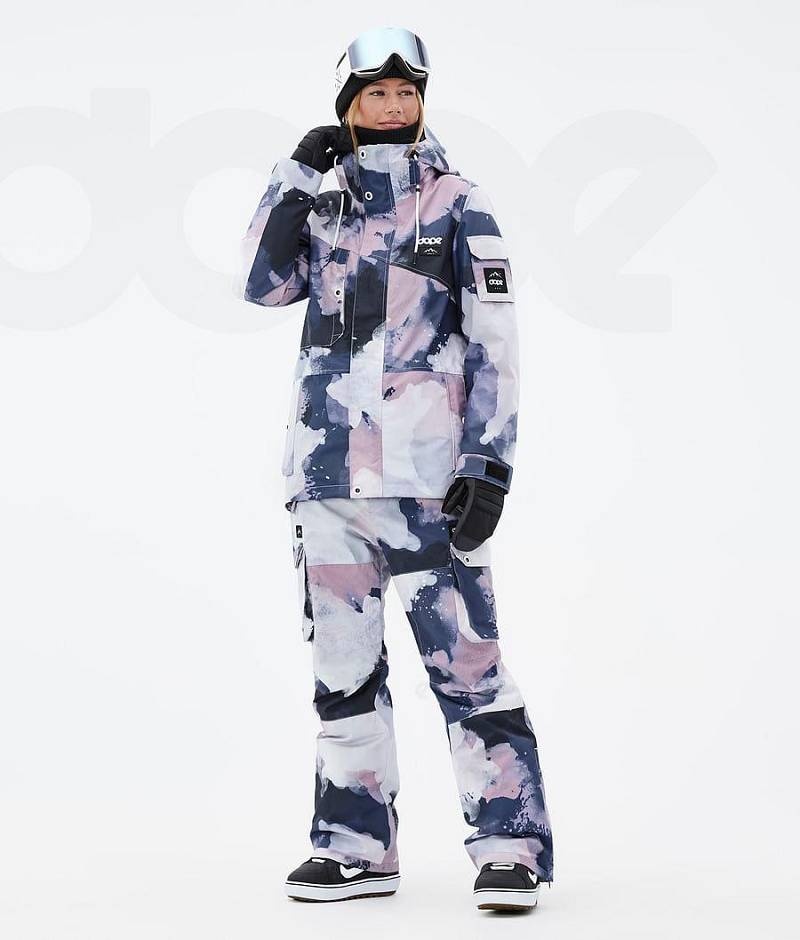 Navy / Pink Women's Dope Adept W Snowboard Jackets | India_D1069