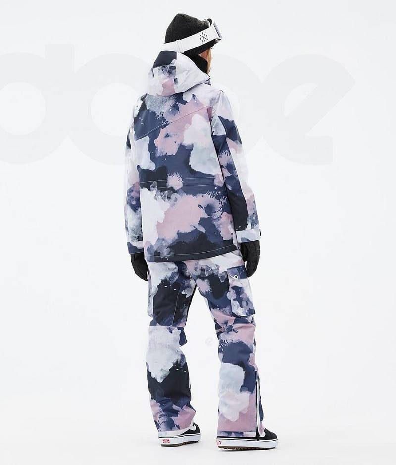 Navy / Pink Women's Dope Adept W Snowboard Jackets | India_D1069