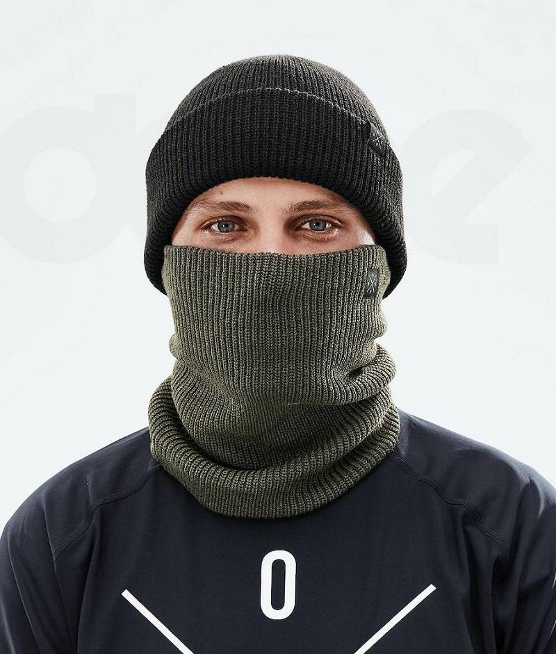 Olive Men's Dope 2X-UP Knitted Facemasks | India_D1321