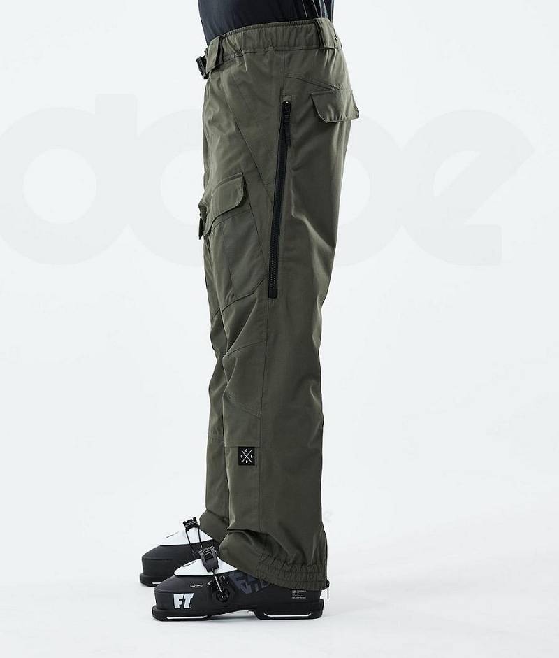 Olive Men's Dope Antek 2021 Ski Pants | India_D1002